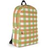 Halloween Orange & Green Plaid Digital Pattern - Image 5