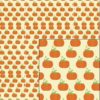 Halloween Pumpkin Digital Pattern