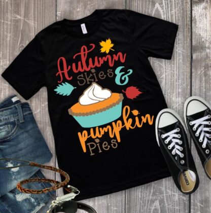 Autumn Skies and Pumpkin Pies SVG - Image 3