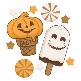 Halloween Vintage Candy SVG