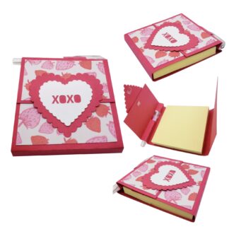 X&O's Heart Post-it Holder SVG