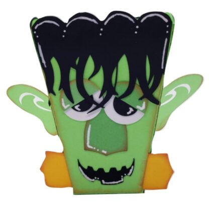 3D Frankenstein Popcorn Box SVG - Image 2
