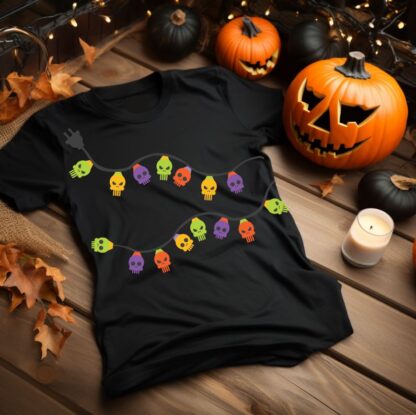 Skull String of Lights SVG - Image 2
