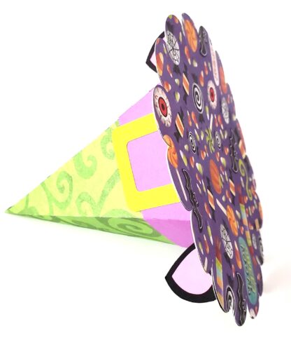 3D Kitty Witch Treat Box SVG - Image 5