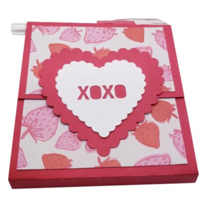 X&O's Heart Post-it Holder SVG - Image 4