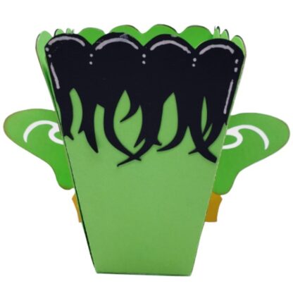3D Frankenstein Popcorn Box SVG - Image 3