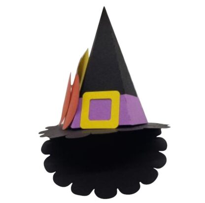 3D Witches Hat Treat Box SVG - Image 3