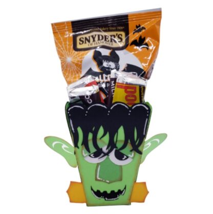 3D Frankenstein Popcorn Box SVG - Image 5