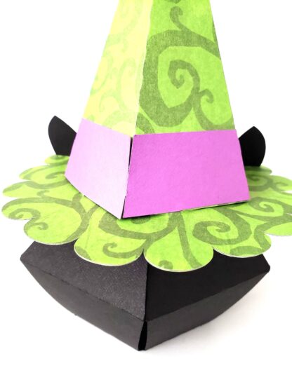 3D Kitty Witch Treat Box SVG - Image 8