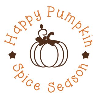 Happy Pumpkin Spice Season SVG