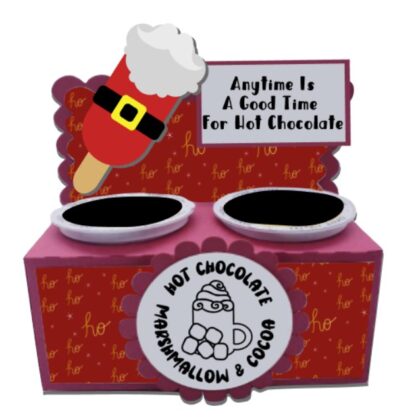 Christmas Ice Cream Popsicle - Santa SVG - Image 2