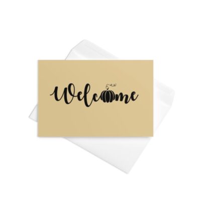 Fall Welcome Pumpkin SVG - Image 2