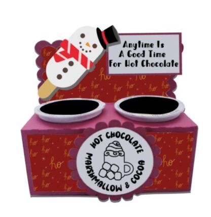Christmas Ice Cream Popsicle - Snowman SVG - Image 2