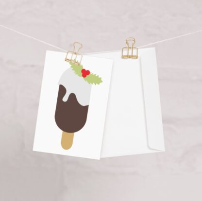 Christmas Ice Cream Popsicle - Pudding SVG - Image 3