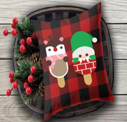 Christmas Ice Cream Popsicle - Collections SVG - Image 3