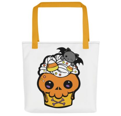 Halloween Candy Corn Cupcake SVG - Image 2