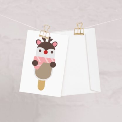 Christmas Ice Cream Popsicle - Deer SVG - Image 3
