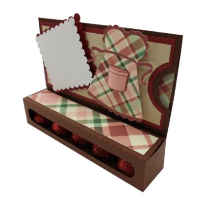 Fancy Apron Kisses Holder SVG - Image 3