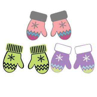 Winter Mittens SVG