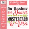 On Dasher & Dancer SVG - Image 3