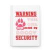 Warning Paw-ected - Girl SVG - Image 2