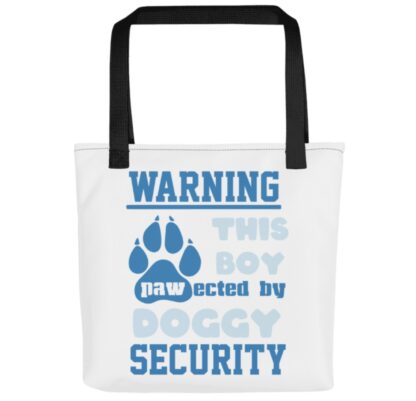 Warning Paw-ected - Boy SVG - Image 4
