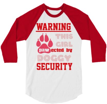 Warning Paw-ected - Girl SVG - Image 3