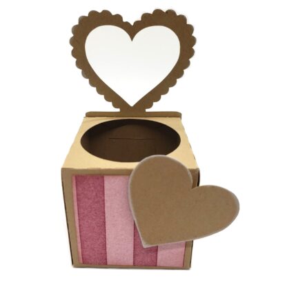 Single Heart K Cup Box SVG - Image 10