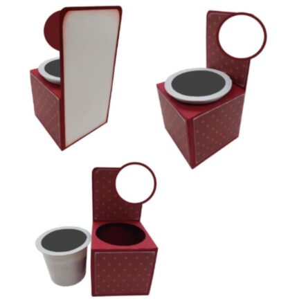 Single K Cup Box SVG