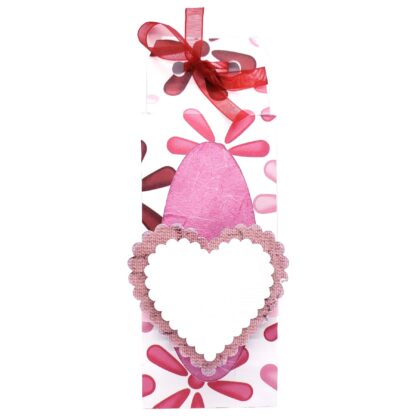 Single Chocolate Bar with Heart Belly Band SVG - Image 6