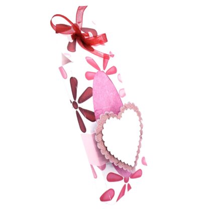 Single Chocolate Bar with Heart Belly Band SVG - Image 7