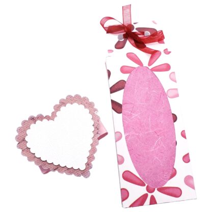 Single Chocolate Bar with Heart Belly Band SVG - Image 3