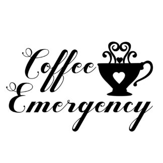 Coffee Emergency SVG