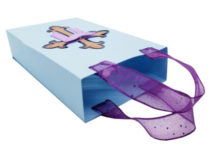 Easter Ornate Cross Ribbon Bag SVG - Image 3