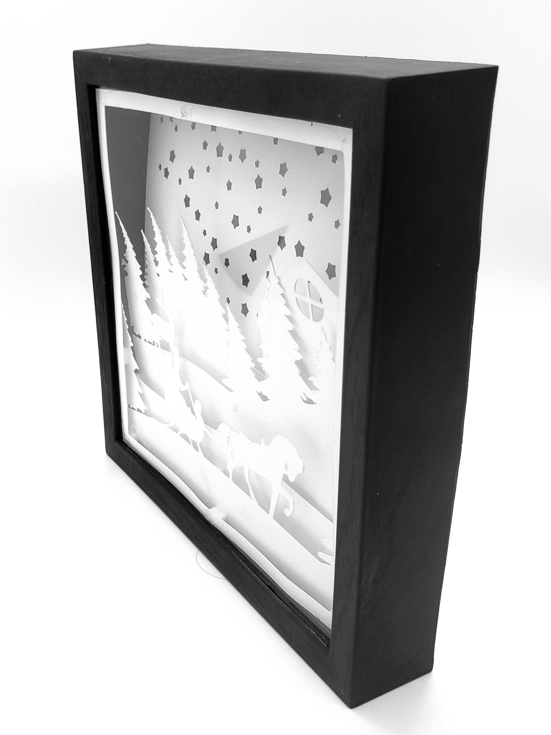 Shadow Box Twas a Night a Go - Panels SVG - Image 4
