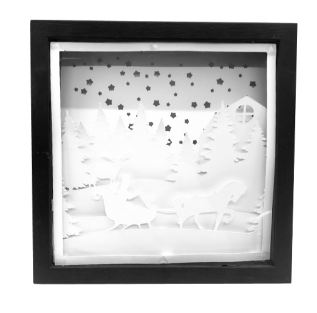 Shadow Box Twas a Night a Go - Panels SVG - Image 6