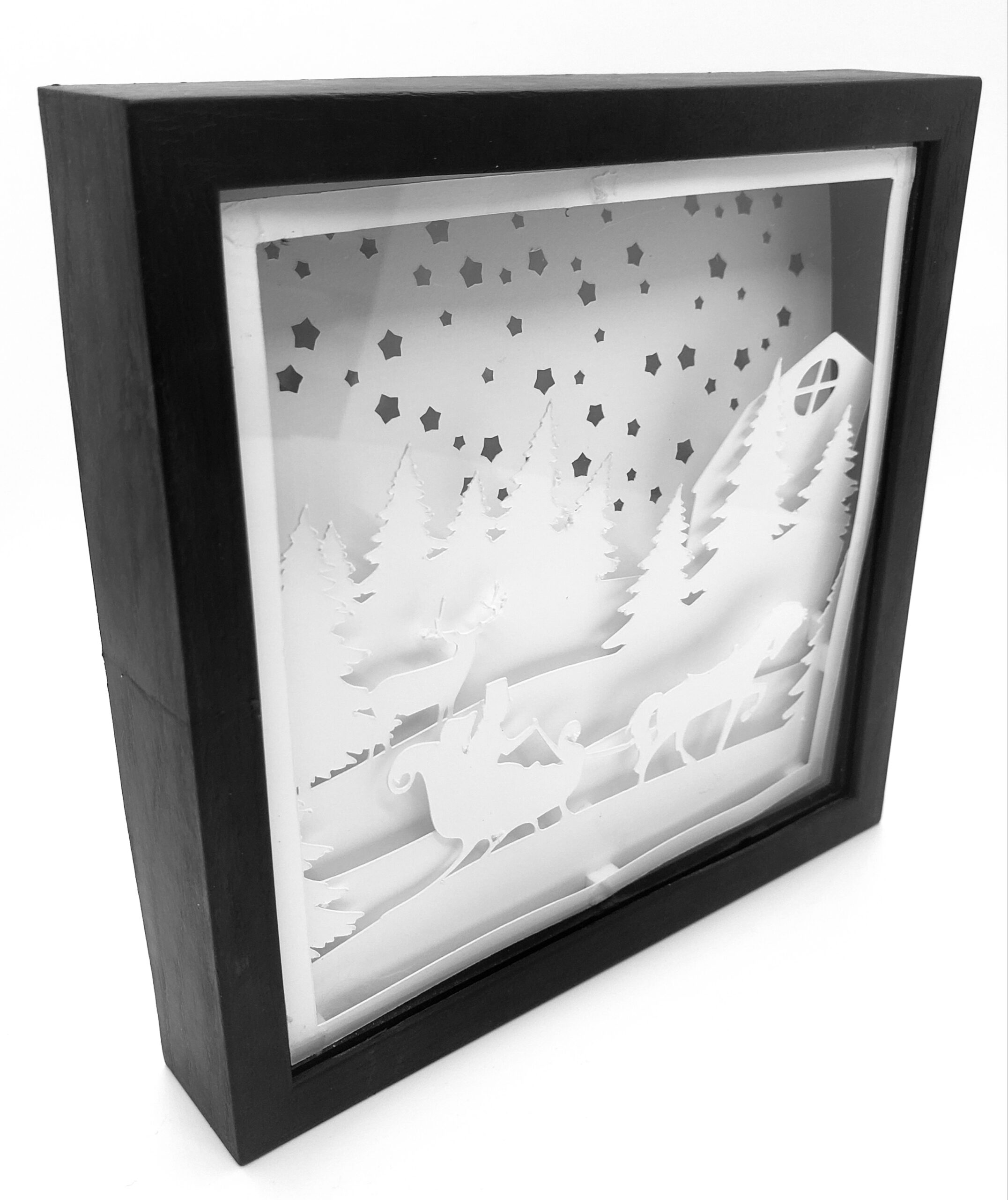 Shadow Box Twas a Night a Go - Panels SVG - Image 7