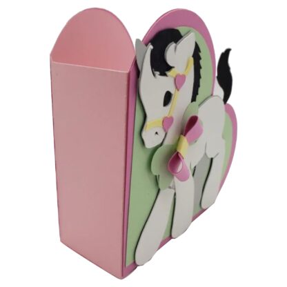 Heart Shape Pony Box SVG - Image 3