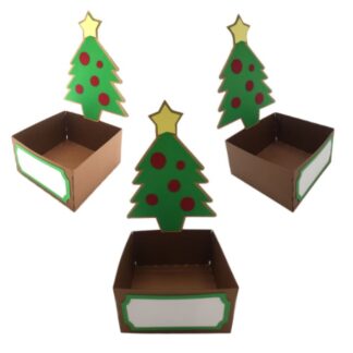 Christmas Tree Cookie Box