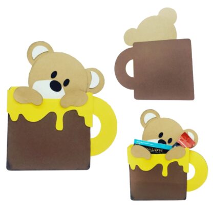 3D - Teddy Bear Peeker Mug